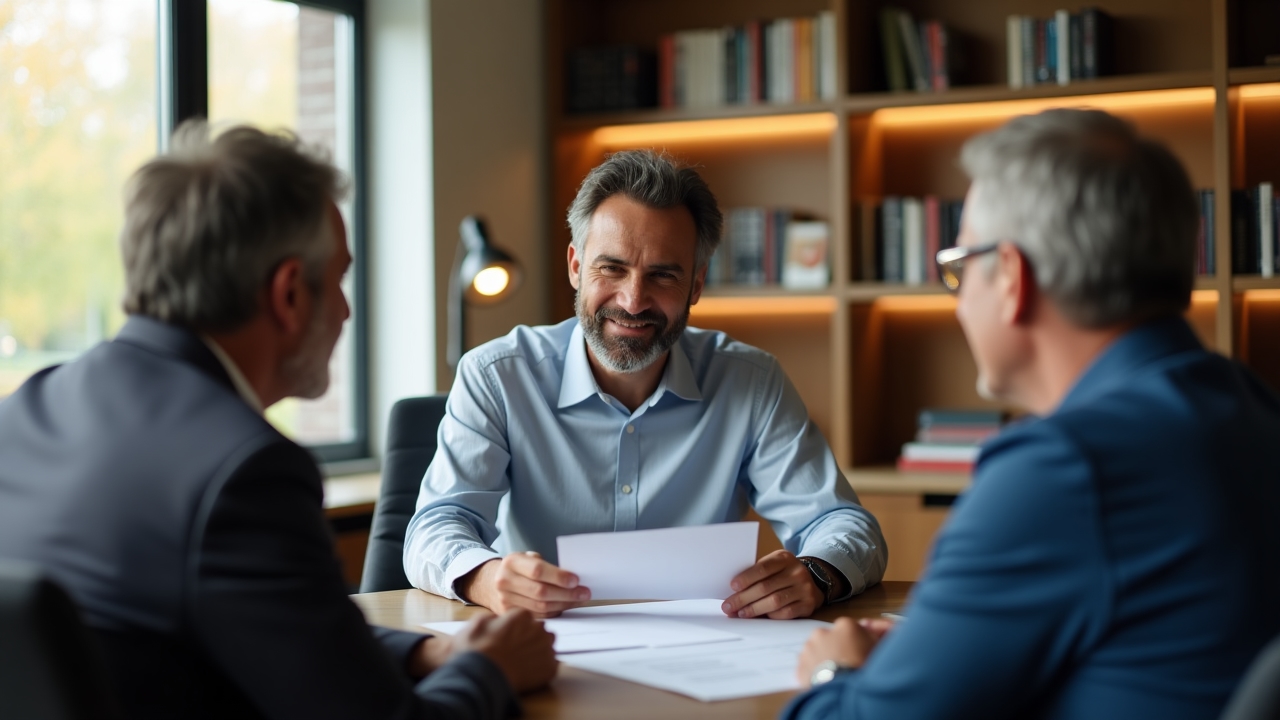 Kundengespräch Finanzanalyse