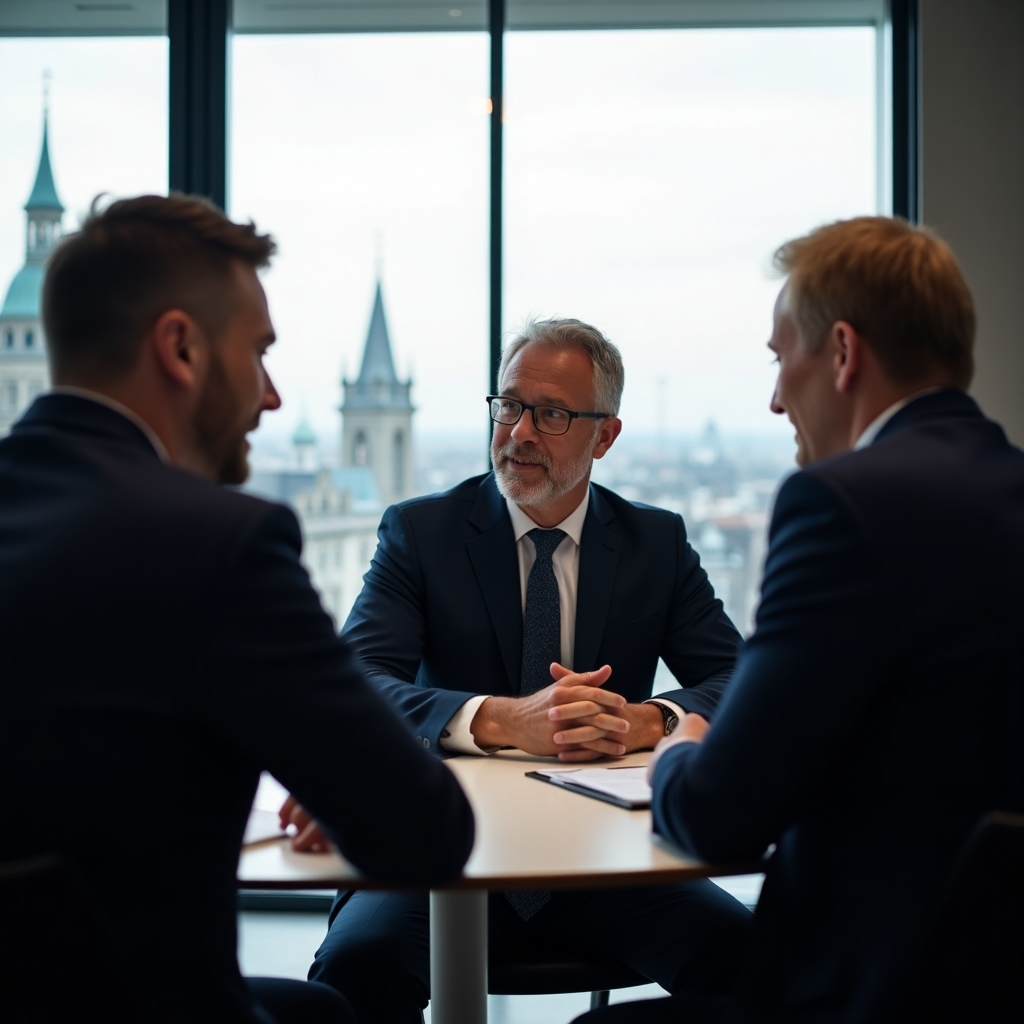 Finanzberatungsgespräch